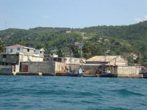 Our first sight of Haiti