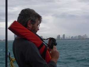 Bill Nemitz (journalist) taking pictures for his column chronicling our humanitarian trip to Haiti