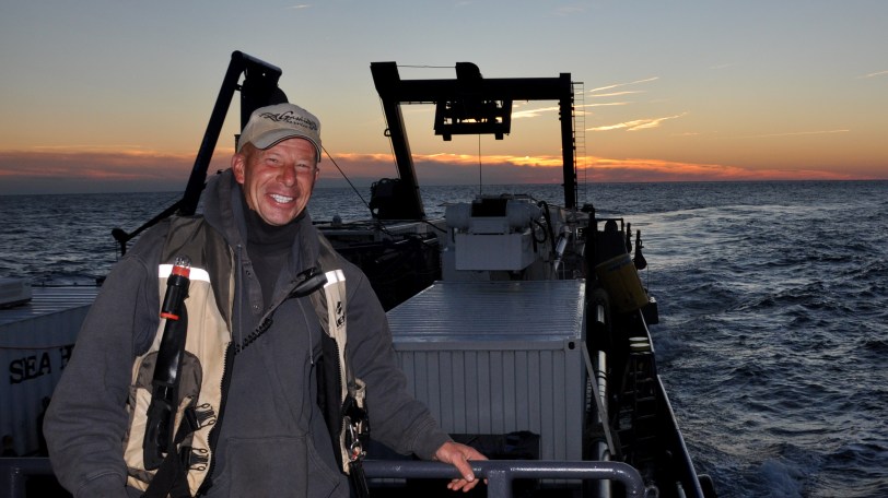 Joe, so happy just being on the water