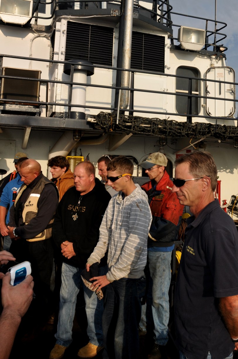 A moment of silence for the Port Nicholson wreck site
